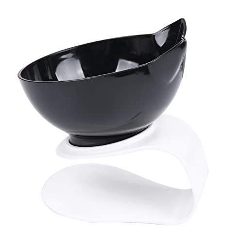 BESTonZON 1Stück Futter Und Wassernapf Mit Halsschutz Ergonomische rutschfeste Katzenschüssel Geneigtes Design Für Komfortables Fressen Freies Kunststoffmaterial BESTonZON 1Stück Futter Und Wassernapf Mit Halsschutz Ergonomische rutschfeste Katzenschüssel Geneigtes Design Für Komfortables Fressen Freies Kunststoffmaterial von BESTonZON