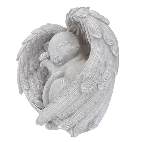 BESTonZON 1Stück Gedenkstein für Hochwertigem Harz Gartenfigur zur Erinnerung an Haustiere für Trauergeschenke und Gartendekoration Katzenmemorialgrab für Drinnen BESTonZON 1Stück Gedenkstein für Hochwertigem Harz Gartenfigur zur Erinnerung an Haustiere für Trauergeschenke und Gartendekoration Katzenmemorialgrab für Drinnen von BESTonZON