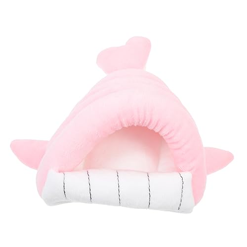 BESTonZON 1Stück Hamster Nest Aus Warmem Baumwollmaterial Gemütliches Haustierbett Für Kleine Wie Hamster Meerschweinchen Und Mäuse Winterunterkunft von BESTonZON