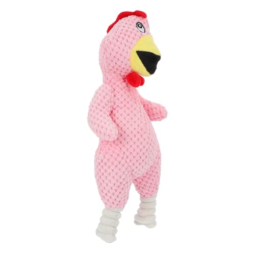 BESTonZON 1Stück Kicherhund Quietschspielzeug Küken für Langlebig und Sicher mit Geräusch als Kauspielzeug und Wohnkultur Welpen und Kleine von BESTonZON