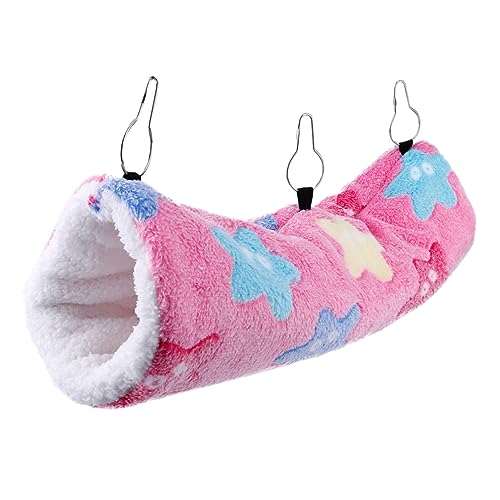 BESTonZON 1Stück Kleintier Hängematte für Hamster Weicher Tunnel für Hamster Meerschweinchen und Andere Kleintiere aus Strapazierfähigem Material mit Praktischen BESTonZON 1Stück Kleintier Hängematte für Hamster Weicher Tunnel für Hamster Meerschweinchen und Andere Kleintiere aus Strapazierfähigem Material mit Praktischen von BESTonZON