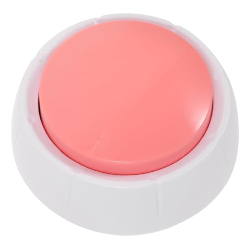 BESTonZON 1Stück Praktischer Haustier Sprachbutton Aufnehmbarer Kommunikationsknopf für Pädagogisches aus Langlebigem für Tiertraining und Interaktion BESTonZON 1Stück Praktischer Haustier Sprachbutton Aufnehmbarer Kommunikationsknopf für Pädagogisches aus Langlebigem für Tiertraining und Interaktion von BESTonZON