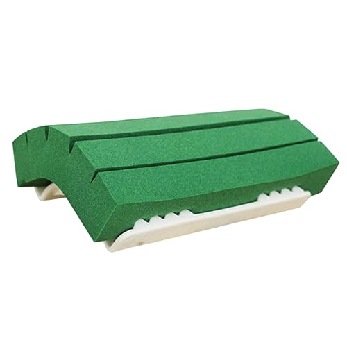 BESTonZON 1Stück Tierhaarreiniger Praktischer Haarentferner für Sofa Teppich und Bett Wiederverwendbar Leichtes Design Grün zur Effektiven Tierhaarentfernung von BESTonZON