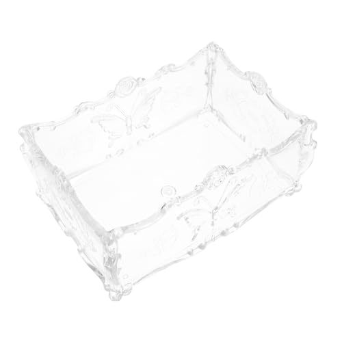 BESTonZON 1Stück Transparente Hamster Badewanne Badecontainer für Kleine Haustiere als Toilette für Hamster und Meerschweinchen Design Pflegeleicht von BESTonZON