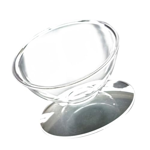 BESTonZON 1Stück Transparente Haustierschale Aus Rutsch Futterbehälter Für Katzen Langlebig Zu Reinigen Verbessert Die Fresshaltung Für Unterwegs BESTonZON 1Stück Transparente Haustierschale Aus Rutsch Futterbehälter Für Katzen Langlebig Zu Reinigen Verbessert Die Fresshaltung Für Unterwegs von BESTonZON