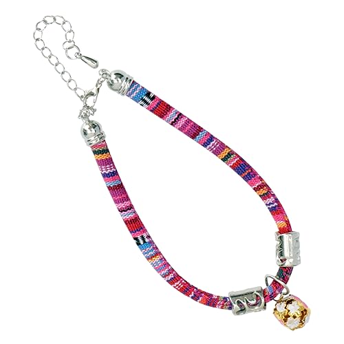 BESTonZON 1Stück Verstellbares Katzenhalsband Mit Glocke Haustierhalsband Für Kätzchen Sicher Und Anzulegen Modischem Design Für Täglichen Gebrauch Und von BESTonZON
