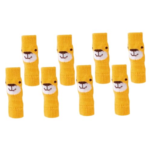 BESTonZON 2 Sätze Anti rutsch Hundesocken mit Niedlichem Bärenmuster Schützende Warme Hundebeinschoner für Kleine Hunde rutschfeste Hautfreundliche Pfotenschutzsocken für Indoor und Outdoor BESTonZON 2 Sätze Anti rutsch Hundesocken mit Niedlichem Bärenmuster Schützende Warme Hundebeinschoner für Kleine Hunde rutschfeste Hautfreundliche Pfotenschutzsocken für Indoor und Outdoor von BESTonZON