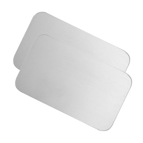 BESTonZON 2 Stück Aluminiumplatte Eismatte Sommer Kaninchen Kühlartikel Für Hunde Versorgung Kühlkissen Für Hundewelpen Kühlmatte Kühlendes Hundekühlkissen Für Kleine Haustiere von BESTonZON