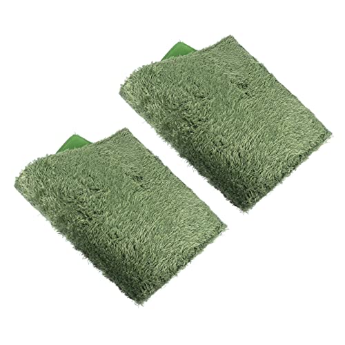 BESTonZON 2 Stück Amphibischer Reptilienteppich Reptil Moos Bettwäsche Auskleidung Für Reptilienbecken Reptiliensubstratteppich Bartagamen Substratmatte Gecko Reptilienmatte Baumwolle Green BESTonZON 2 Stück Amphibischer Reptilienteppich Reptil Moos Bettwäsche Auskleidung Für Reptilienbecken Reptiliensubstratteppich Bartagamen Substratmatte Gecko Reptilienmatte Baumwolle Green von BESTonZON