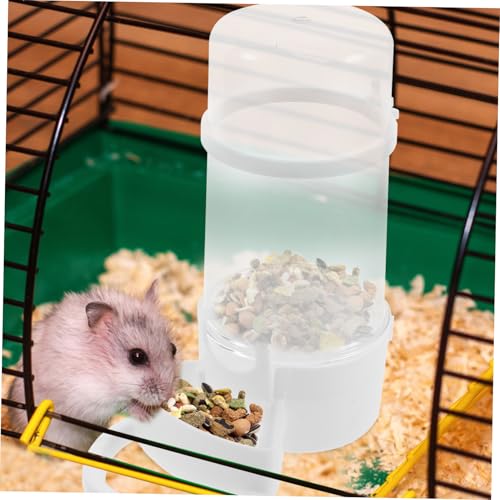 BESTonZON 2 Stück Automatischer Futter Wasserspender für Kleine Haustiere Wie Hamster und Kaninchen Selbstbefüllende Futternäpfe mit Großer Kapazität Energiesparend und Zufällige Farbe von BESTonZON