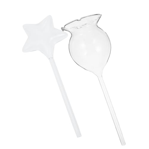 BESTonZON 2 Stück Bewässerungsgerät Pflanzenwässerungspikes DIY Automatic Flower Waterer Bewässerung von Pflanzenspitzen Selbstbewässerung für Zimmerpflanzen Spikes gießen Glas Transparent BESTonZON 2 Stück Bewässerungsgerät Pflanzenwässerungspikes DIY Automatic Flower Waterer Bewässerung von Pflanzenspitzen Selbstbewässerung für Zimmerpflanzen Spikes gießen Glas Transparent von BESTonZON
