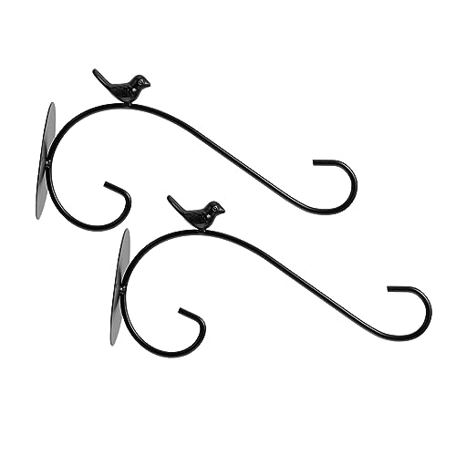 BESTonZON 2stücke Pflanzenhakenaufhänger Eisen Wandhaken Gartenpflanzenhalterung Pflanzenblumentopfaufhänger Pflanzenwandhakenaufhänger Pflanzenhakenhalter von BESTonZON