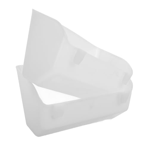 BESTonZON 2 Stück Hängender Geflügelfutterspender Kunststoff Teiliges Robuster Hühner Futtertrog mit Auslaufsicherem Design Geeignet für Hühner Tauben Enten und Kleine Geflügelarten BESTonZON 2 Stück Hängender Geflügelfutterspender Kunststoff Teiliges Robuster Hühner Futtertrog mit Auslaufsicherem Design Geeignet für Hühner Tauben Enten und Kleine Geflügelarten von BESTonZON