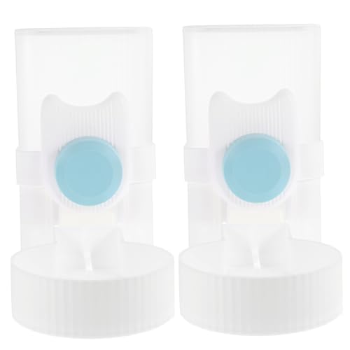BESTonZON 2 Stück Hängender Haustier Futter und Wasserspender aus Bruchsicherem Selbstnachfüllend Transparentes Design Praktisch für Katzen und Hunde Passend für Käfige und Zuhause BESTonZON 2 Stück Hängender Haustier Futter und Wasserspender aus Bruchsicherem Selbstnachfüllend Transparentes Design Praktisch für Katzen und Hunde Passend für Käfige und Zuhause von BESTonZON