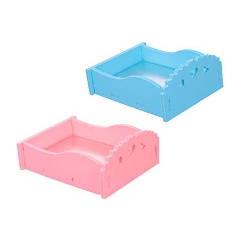 BESTonZON 2 Stück Hamster Kühlmatte aus Strapazierfähigem PVC Leichtes Haustiernest für Sommer Schnell Kühlendes Kleintierbett rutschfest und Einfach zu Reinigen Geeignet Zufällige Farbe BESTonZON 2 Stück Hamster Kühlmatte aus Strapazierfähigem PVC Leichtes Haustiernest für Sommer Schnell Kühlendes Kleintierbett rutschfest und Einfach zu Reinigen Geeignet Zufällige Farbe von BESTonZON