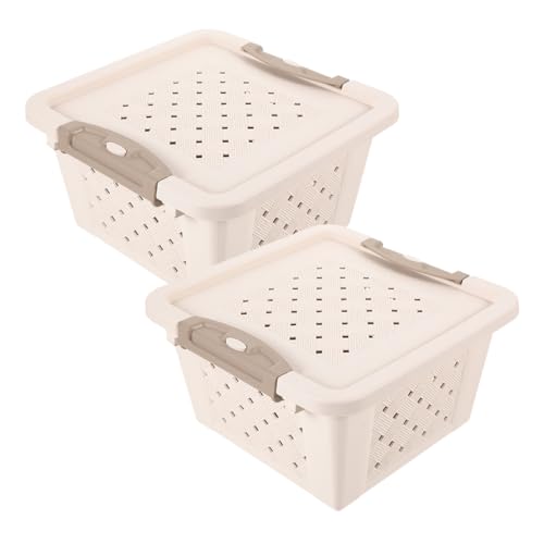 BESTonZON 2 Stück Hamster Transportbox aus Kunststoff Atmungsaktive Aufbewahrungsbox für Kleine Haustiere Transport von Hamstern Kaninchen und Anderen Kleintieren BESTonZON 2 Stück Hamster Transportbox aus Kunststoff Atmungsaktive Aufbewahrungsbox für Kleine Haustiere Transport von Hamstern Kaninchen und Anderen Kleintieren von BESTonZON