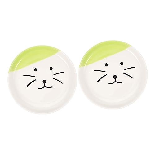BESTonZON 2st Katzennapf Zum Füttern Wassernapf Für Haustiere Vorspeisenteller Portionskontrolltablett Leckerlinapf Für Hunde Futterteller Für Katzen Katzenfutterteller Keramik Zubringer BESTonZON 2st Katzennapf Zum Füttern Wassernapf Für Haustiere Vorspeisenteller Portionskontrolltablett Leckerlinapf Für Hunde Futterteller Für Katzen Katzenfutterteller Keramik Zubringer von BESTonZON
