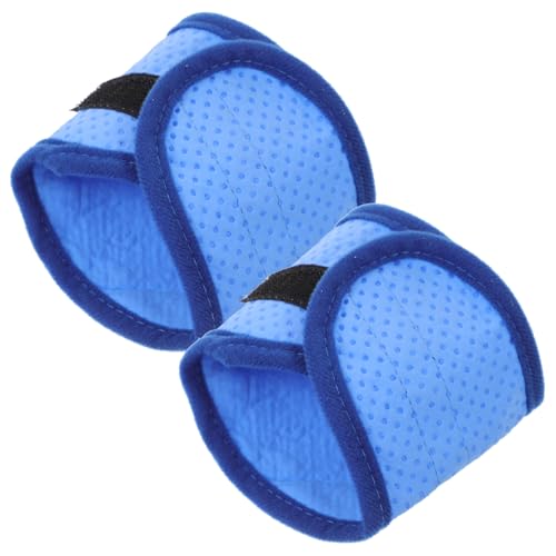 BESTonZON 2 Stück Hundekühlhalstuch Sommer Bandana Kühlendes EIS Halsband Schnelle Hitzeabsorption Umweltfreundlich für Kleine und Mittlere Hunde von BESTonZON
