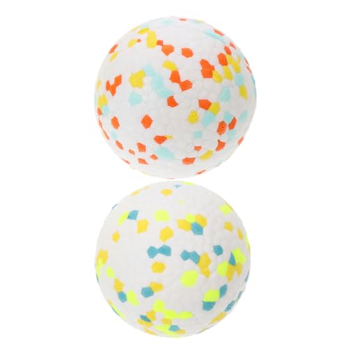 BESTonZON 2 Stück Hundespielball Robust Elastisch Langlebig für Welpen Zahnpflege Interaktives Kauspielzeug für Kleine Mittlere Große Hunde BESTonZON 2 Stück Hundespielball Robust Elastisch Langlebig für Welpen Zahnpflege Interaktives Kauspielzeug für Kleine Mittlere Große Hunde von BESTonZON