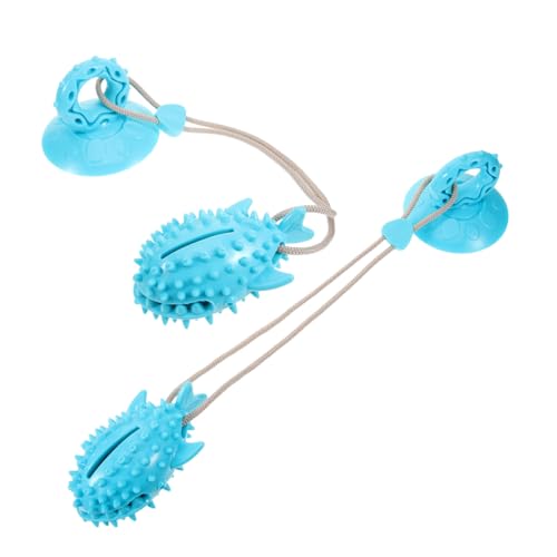BESTonZON 2 Stück Hundespielzeug Kuscheltier für Hunde Haustier -Kauspielzeug hundezubehör interaktives Schlepperspielzeug für Hunde zur Abgabe von Hundefutter Blue BESTonZON 2 Stück Hundespielzeug Kuscheltier für Hunde Haustier -Kauspielzeug hundezubehör interaktives Schlepperspielzeug für Hunde zur Abgabe von Hundefutter Blue von BESTonZON