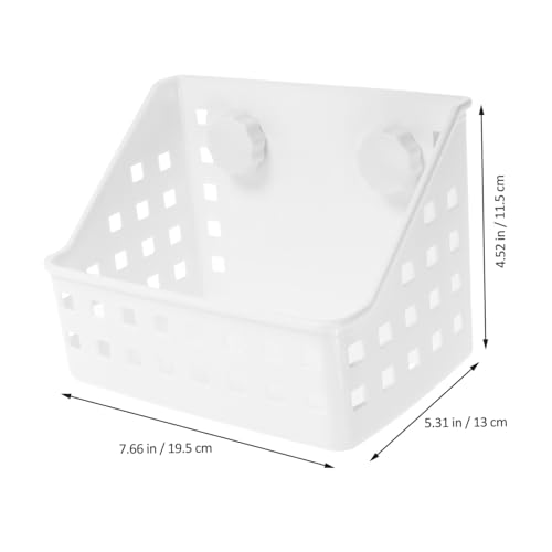 BESTonZON 2 Stück Kaninchen Heufutterspender aus Robustem PP Kunststoff Platzsparender Heuhalter für Meerschweinchen und Hamster Einfach Am Käfig zu Befestigen für Kleintierfutter von BESTonZON