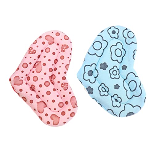 BESTonZON 2 Stück Nestmatte für Haustiere Plüsch meerschweinchenbett Meerschweinchenkäfig meerschweinchen Bett Und tierkissen haustierbett Schlafmatte für Hamster Winter Hamster pad Stoff BESTonZON 2 Stück Nestmatte für Haustiere Plüsch meerschweinchenbett Meerschweinchenkäfig meerschweinchen Bett Und tierkissen haustierbett Schlafmatte für Hamster Winter Hamster pad Stoff von BESTonZON