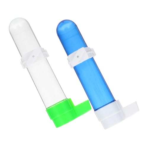 BESTonZON 2 Stück Papageien Wasserspender Wasserspender Für Vögel Automatischer Vogelfutterspender Birdie Trinker Wasserspender Für Vögel Käfig Vogel Wassernapf Sittich von BESTonZON