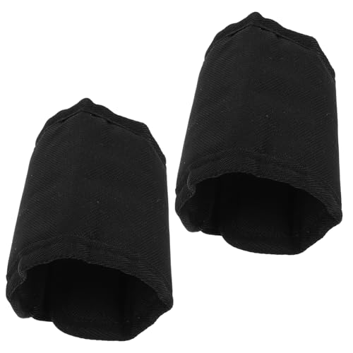 BESTonZON 2 Stück Pferdebeinschutz Gamaschen Schockabsorbierende Leichte und Pflegeleichte Schutzwraps für Pferdebeine für Training und Pferdepflege Schwarz mit Passgenauem Design BESTonZON 2 Stück Pferdebeinschutz Gamaschen Schockabsorbierende Leichte und Pflegeleichte Schutzwraps für Pferdebeine für Training und Pferdepflege Schwarz mit Passgenauem Design von BESTonZON