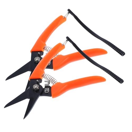 BESTonZON 2 Stück Professioneller Ziegenklauenschneider Teilig Multifunktionale Hufschere aus Robustem Karbonstahl Ergonomisch Abriebfest mit Glatten Kanten für Sicheres Schaf und von BESTonZON