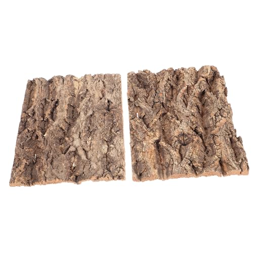 BESTonZON 2 Stück Reptilien Versteck Deko Natürliche Terrarium für Schildkröten und Reptilien als Kletter und Ruheplatz für Haustiere BESTonZON 2 Stück Reptilien Versteck Deko Natürliche Terrarium für Schildkröten und Reptilien als Kletter und Ruheplatz für Haustiere von BESTonZON