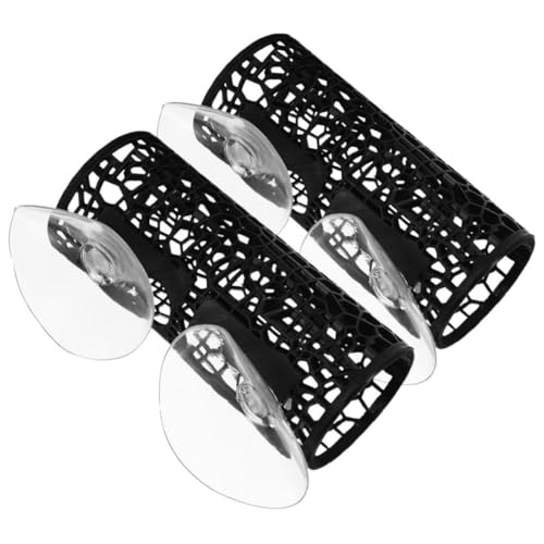 BESTonZON 2 Stück Schwarze Versteckmöglichkeiten für Aquarien Netzstruktur für Optimale Wasserzirkulation Habitat für Betta und Garnelen Dekoration für Fischbecken BESTonZON 2 Stück Schwarze Versteckmöglichkeiten für Aquarien Netzstruktur für Optimale Wasserzirkulation Habitat für Betta und Garnelen Dekoration für Fischbecken von BESTonZON