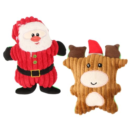 BESTonZON 2 Stück Sprachproduzierende Plüschspielzeug Plüsch Hundespielzeug Backenzahn interaktiver Hund Haustierspielzeug Hunde Plüschkauspielzeug Beißspielzeug für Haustier BESTonZON 2 Stück Sprachproduzierende Plüschspielzeug Plüsch Hundespielzeug Backenzahn interaktiver Hund Haustierspielzeug Hunde Plüschkauspielzeug Beißspielzeug für Haustier von BESTonZON