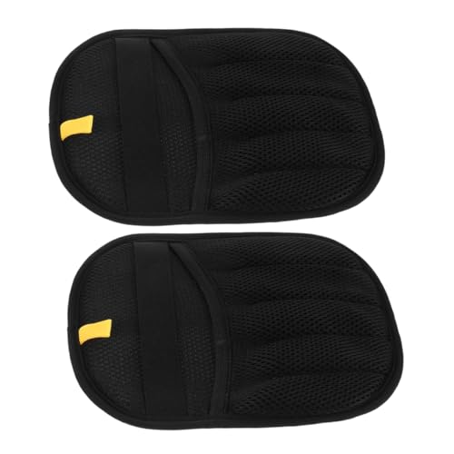 BESTonZON 2 Stück Statische Tierhaarentferner Handschuhe Doppelseitige Haustierbürste mit Ergonomischem Design Elektrostatische Katzen und Hundehaarbeseitigung für Möbel Kleidung Bettwäsche von BESTonZON