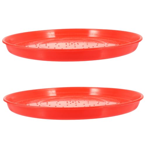BESTonZON 2 Stück Teiliges Geflügelfutter tablett aus Kunststoff Futter Trinkschale für Küken und Gänse Korrosionsbeständig Leicht Praktisches Ersatz futterbecken für Geflügelhaltung BESTonZON 2 Stück Teiliges Geflügelfutter tablett aus Kunststoff Futter Trinkschale für Küken und Gänse Korrosionsbeständig Leicht Praktisches Ersatz futterbecken für Geflügelhaltung von BESTonZON