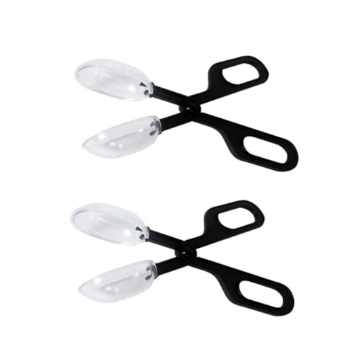 BESTonZON 2 Stück Teiliges Reptilien Futterzangen aus Transparentem Abs Kunststoff Ergonomische Scheren Griff Fütterungs und Reinigungsclip für Terrarien Atmungsaktive Greifzange für BESTonZON 2 Stück Teiliges Reptilien Futterzangen aus Transparentem Abs Kunststoff Ergonomische Scheren Griff Fütterungs und Reinigungsclip für Terrarien Atmungsaktive Greifzange für von BESTonZON