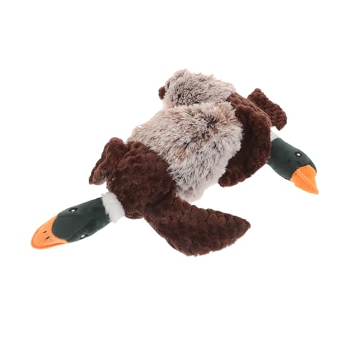 BESTonZON 2 Stück interaktives Fasanenspielzeug für Hunde, Puzzle und Quietschspielzeug für kleine, mittelgroße und große Hunde, Vogel, Stofftier, Plüschspielzeug für Welpen von BESTonZON