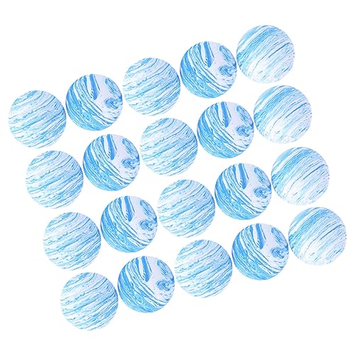 BESTonZON 20 Stück Bunte Eva Welpen und Katzen Spielbälle Elastische Leichte Haustierspielzeuge für Indoor und Outdoor Langlebige Sichere Bälle für Interaktives und Kauen von BESTonZON
