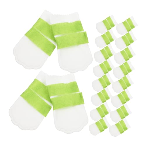 BESTonZON 20 Stück Fußsäcke Für Hunde Hundeschuhe Für Mittelgroße Hunde Booties Für Hundepfoten Leggings Mit Hundepfotenstiefeln Hundepfotenabdeckungen Vlies Light Green BESTonZON 20 Stück Fußsäcke Für Hunde Hundeschuhe Für Mittelgroße Hunde Booties Für Hundepfoten Leggings Mit Hundepfotenstiefeln Hundepfotenabdeckungen Vlies Light Green von BESTonZON