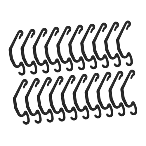 BESTonZON 20 Stück Käfigzubehör Hamsterkäfig Kaninchenkäfig Clip Käfig Käfigrandverschluss Käfigrandverbinder Käfigschnalle Für Kleine Haustiere Kaninchenkäfigschnalle Schwarzes Pp BESTonZON 20 Stück Käfigzubehör Hamsterkäfig Kaninchenkäfig Clip Käfig Käfigrandverschluss Käfigrandverbinder Käfigschnalle Für Kleine Haustiere Kaninchenkäfigschnalle Schwarzes Pp von BESTonZON