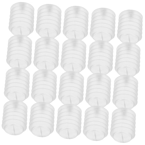 BESTonZON 20 Stück Teiliges Plastik Akkordeon Quietscher Langlebige Ersatz Squeaker für Hundespielzeug und Katzen Klare Laute Geräusche Einfache DIY Reparatur für Haustierspielzeug von BESTonZON