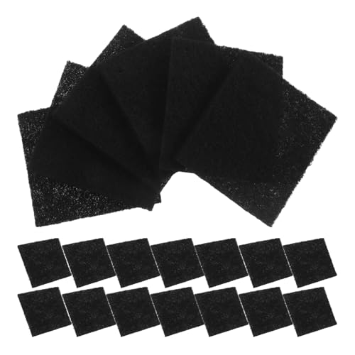 BESTonZON 21stücke Aktivkohlefilter Für Katzentoilette Geruchsfilter Nachfüllpackungen Streuauffang System Ersatzfilter Für Katzenklo Schwarz Für Haustiere von BESTonZON