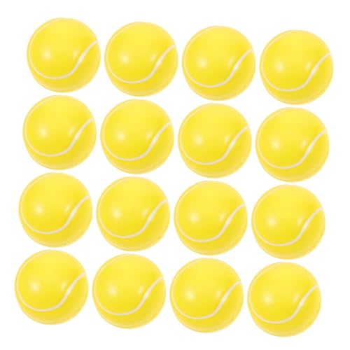 BESTonZON 24 Stück Minitennis Matschiger Ball Kleine Quietschende Bälle Für Hunde Sport-stressbälle Hundespielzeugbälle Kleine Bälle Für Hunde Stressball Mini-sportbälle Hundeball Pu Gelb BESTonZON 24 Stück Minitennis Matschiger Ball Kleine Quietschende Bälle Für Hunde Sport-stressbälle Hundespielzeugbälle Kleine Bälle Für Hunde Stressball Mini-sportbälle Hundeball Pu Gelb von BESTonZON