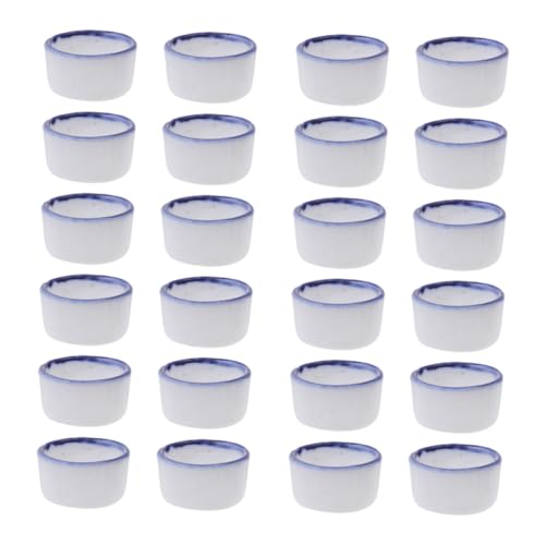 BESTonZON 24 Stück Teiliges Kleine Keramik Wassernäpfe für Reptilien Langlebige Futter und Trinkschalen für Spinnen Skorpione und Terrarientiere Platzsparend Robust und Formbeständig BESTonZON 24 Stück Teiliges Kleine Keramik Wassernäpfe für Reptilien Langlebige Futter und Trinkschalen für Spinnen Skorpione und Terrarientiere Platzsparend Robust und Formbeständig von BESTonZON