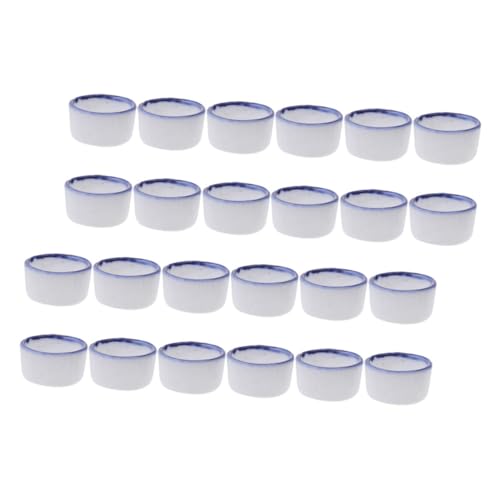 BESTonZON 24 Stück Teiliges Mini Keramik Wasserschalen für Junge Spinnen und Skorpione Kleine Reptilien als Futter und Trinkschale Langlebig Leicht zu Reinigen BESTonZON 24 Stück Teiliges Mini Keramik Wasserschalen für Junge Spinnen und Skorpione Kleine Reptilien als Futter und Trinkschale Langlebig Leicht zu Reinigen von BESTonZON