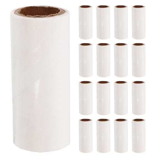 BESTonZON 25 Stück Fusselrollen Ersatz 10 cm Extra Klebrige Tierhaarrolle Mini Reise Nachfüllrolle Katzen- und Hundehaarentferner Für Kleidung Möbel Teppiche BESTonZON 25 Stück Fusselrollen Ersatz 10 cm Extra Klebrige Tierhaarrolle Mini Reise Nachfüllrolle Katzen- und Hundehaarentferner Für Kleidung Möbel Teppiche von BESTonZON