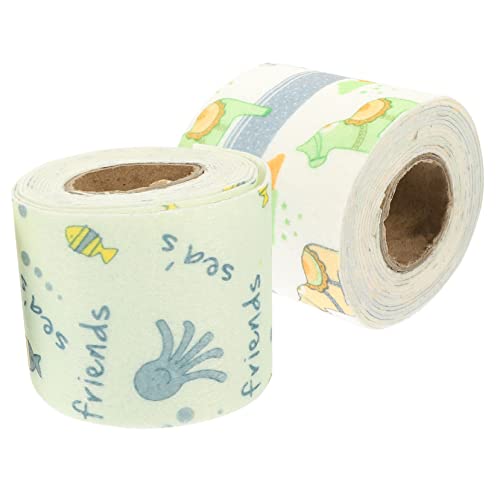 BESTonZON Selbstklebende Krallenschneidebänder für Hamster Laufräder 2 Stück Klebeband Leicht Zuschneidbar Langlebig und Platzsparend für Kleine Haustiere von BESTonZON
