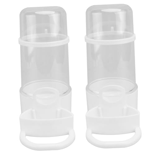 BESTonZON 2stücke Teiliges Futter Wasserspender Vögel Automatischer Vogeltränke Geeignet Für Käfige Von Papageien Tauben Und Hühnern Installieren Bedienen von BESTonZON