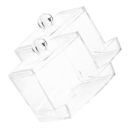 BESTonZON 2Stücke Automatischer Hühnerfutterspender Transparente Automatische Futterschalen für Kleine Hygienisch Großvolumig Verschüttsicher und Langlebig BESTonZON 2Stücke Automatischer Hühnerfutterspender Transparente Automatische Futterschalen für Kleine Hygienisch Großvolumig Verschüttsicher und Langlebig von BESTonZON