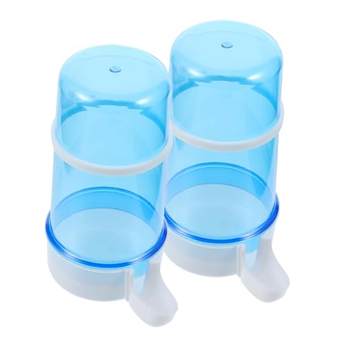 BESTonZON 2Stücke Futterautomat für Kleine Haustiere Hamster und Kaninchen Selbstverteilender Wasserspender und Futternapf Auslaufsicher Heimtierbedarf Zufälliger Farbe BESTonZON 2Stücke Futterautomat für Kleine Haustiere Hamster und Kaninchen Selbstverteilender Wasserspender und Futternapf Auslaufsicher Heimtierbedarf Zufälliger Farbe von BESTonZON