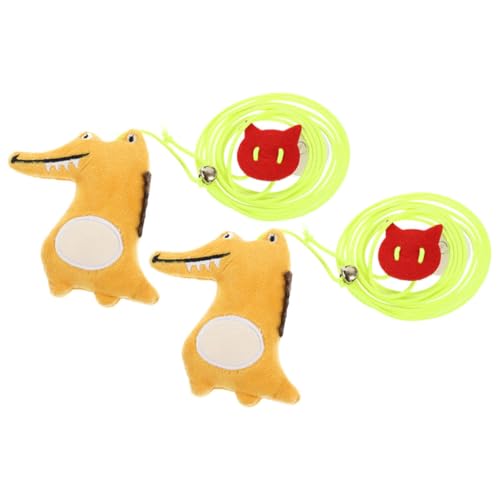 BESTonZON 2Stücke Hängendes Katzenspielzeug Mit Katzenminze Interaktives Plüschspielzeug Für Katzen Elastisches Seil Für Bewegung Und Spaß Für Indoor Unterhaltung BESTonZON 2Stücke Hängendes Katzenspielzeug Mit Katzenminze Interaktives Plüschspielzeug Für Katzen Elastisches Seil Für Bewegung Und Spaß Für Indoor Unterhaltung von BESTonZON